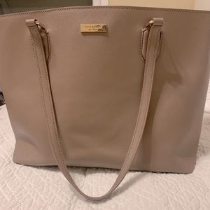 Kate Spade Tote or Laptop Bag in Nude/Tan/Taupe
